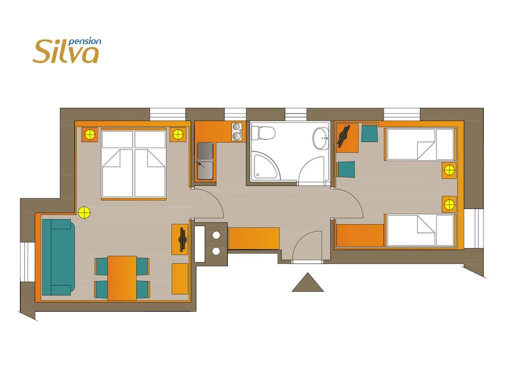 Pension Silva Špindlerŭv Mlýn Habitación foto